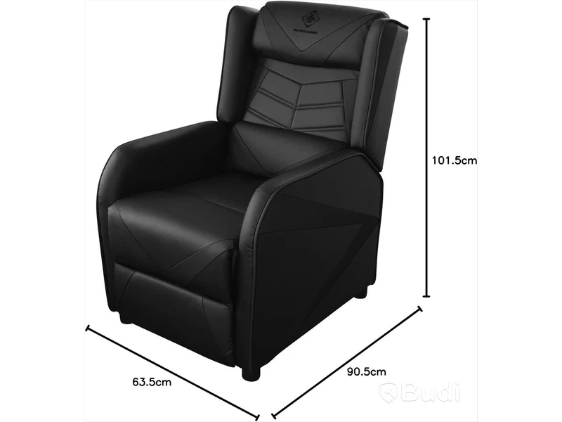 Deltaco Gaming Recliner Stol GAM087b
