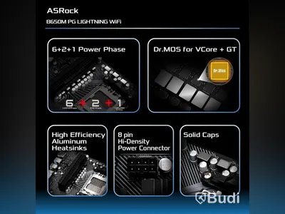 Moderkort ASRock B650M PG Lightning WiFi