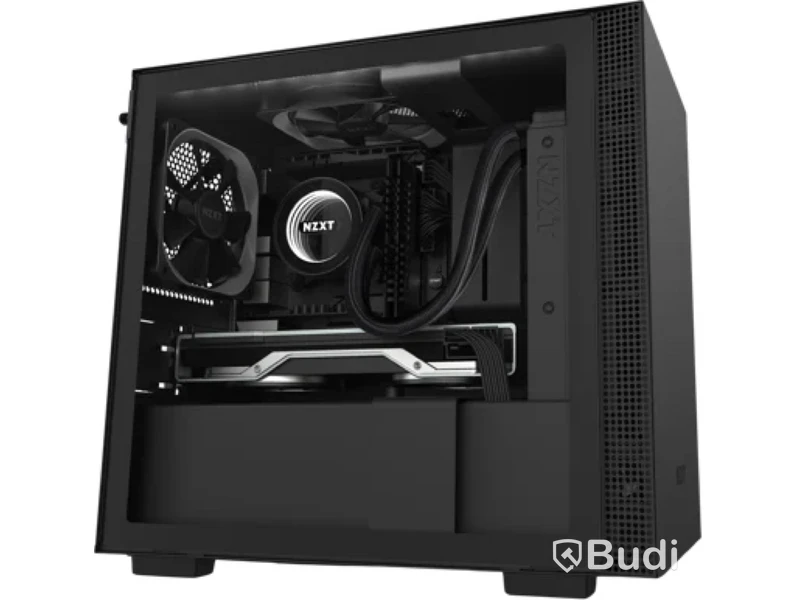Datorchassi NZXT H210i Svart