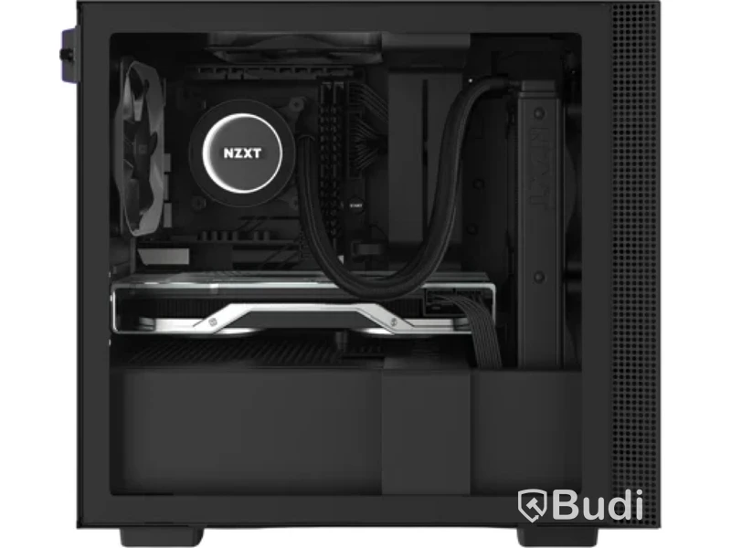 Datorchassi NZXT H210i Svart