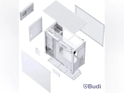 Datorchassi Jonsbo D41 Screen Mesh Vit