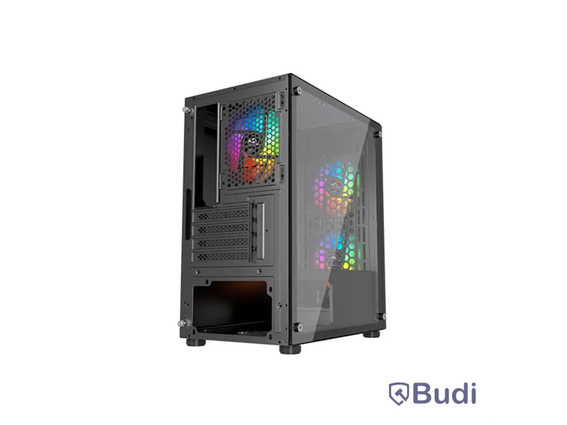 Datorchassi Nordic Gaming Fenris RGB Mini Tower Micro-ATX