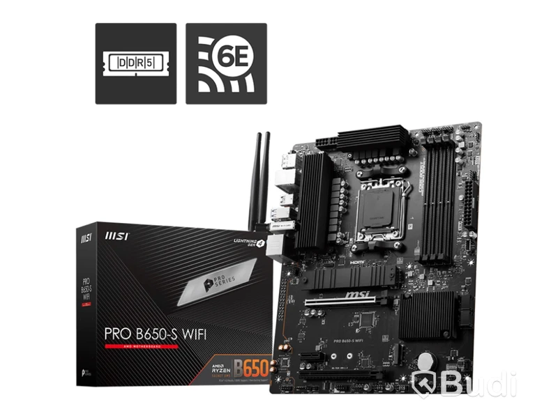Moderkort MSI B650 Pro S Wifi