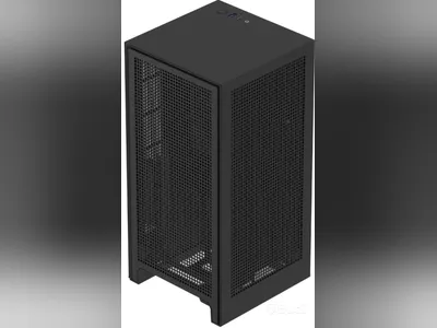 Datorchassi NZXT H1 svart