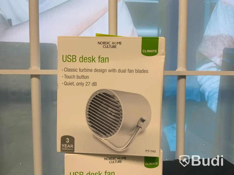 Parti med diverse USB fläktar