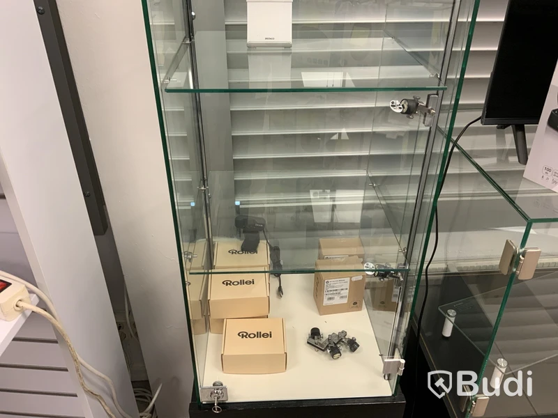 Displayställ i glas