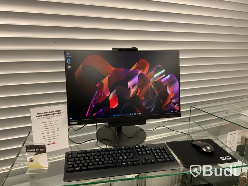 Dator All in One Lenovo ThinkCentre M710q + TIO24 Gen3