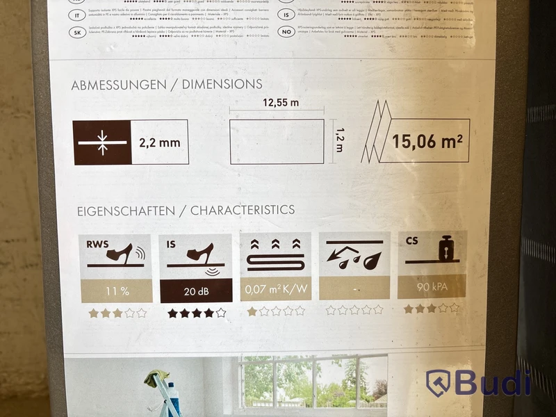 2 st. förpackningar Laminat Logoclic, XPS Easy 2,2mm