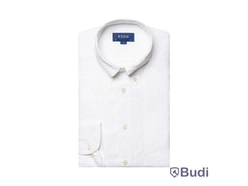 Linneskjorta Eton, Slim, stl L