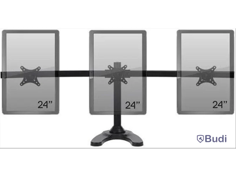 Skärmfäste iiglo monitor triple desk stand 13-24 tum