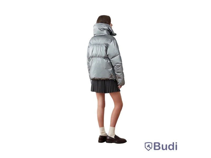 Jacka Colmar, Ladies Down Jacket, silver, stl. 40