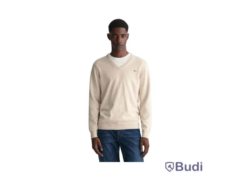 Tröja Gant, v-neck, beige, stl. XXL