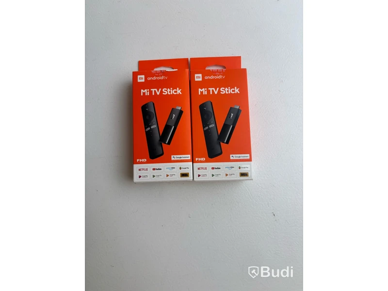 Parti med diverse tillbehör Mi TV