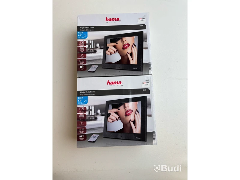 2 st. Digital Fotoram Hama, The smart solution digital photo frame
