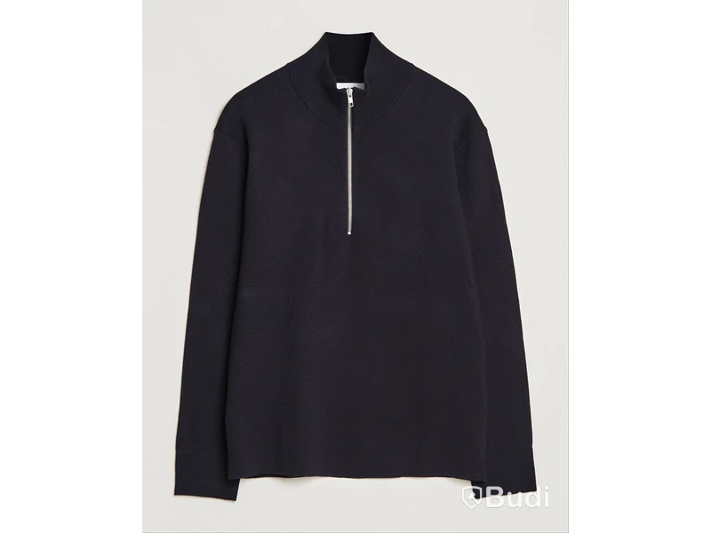 Tröja Harald Half zip 6530 NN.07, deep navy, stl. XXL