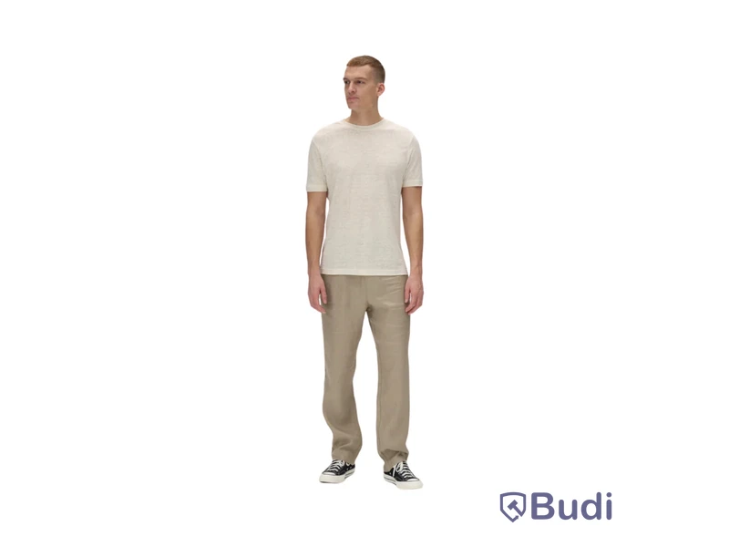 2 st. T-shirt Duke Linen SS Tee GABBA, birch färgad/beige, stl. XL