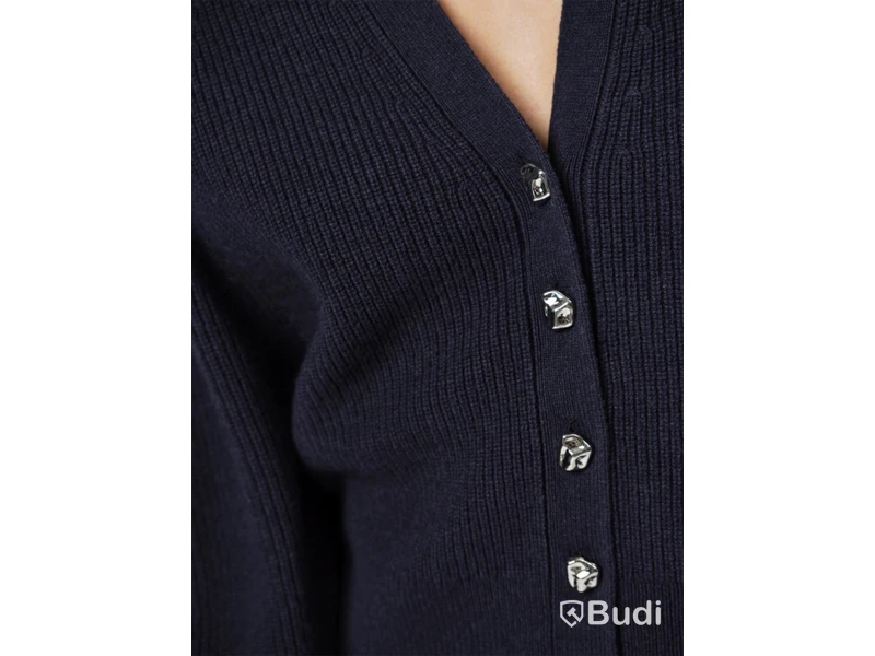 Cardigan Kyle Dante6, cropped cardigan, navy/silver, stl. S