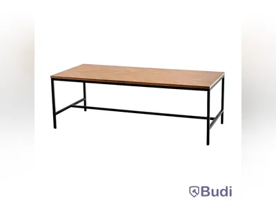 1 st. soffbord, Fishbone, 135x60 cm, höjd 46 cm, oljad fanérad ek, fiskbensmönstrat