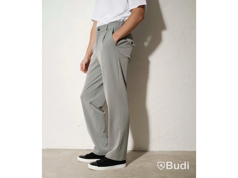 Kostymbyxor Brand Island, Rio pants, ljusgrå, stl. L