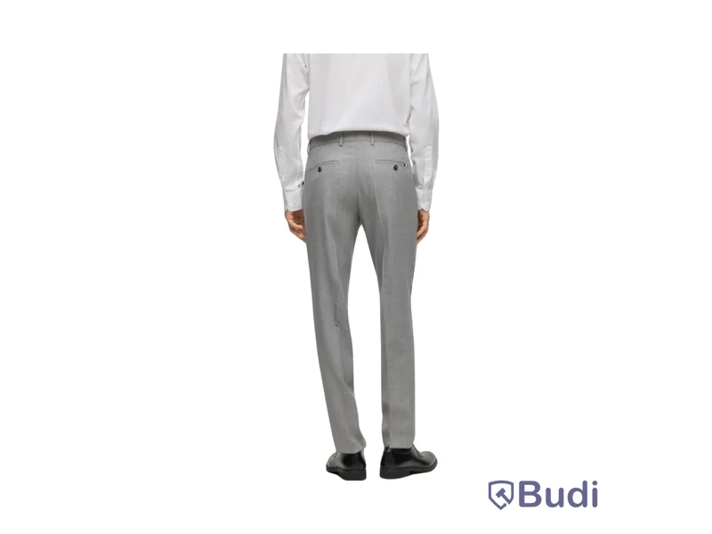 Kostymbyxor Trousers Boss, H-Genius 224, silver, stl. 48