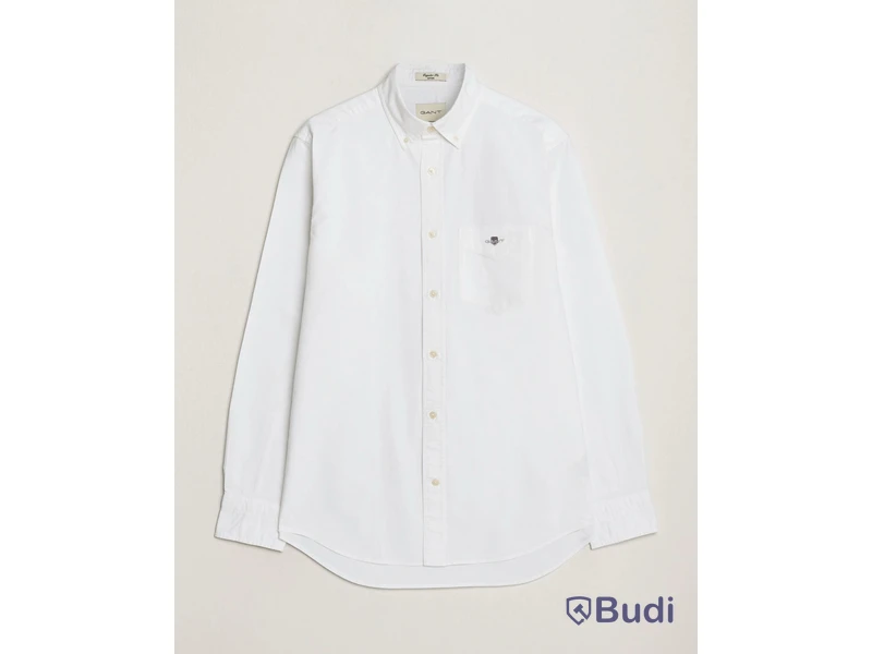 Skjorta Gant, Regular Classic Oxford Shirt, vit, stl. XXL