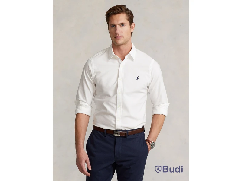 Skjorta Polo Ralph Lauren M Classic, vit, stl. XXL