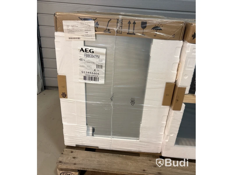 Diskmaskin AEG, FBB63647PM, rostfri - Full garanti.