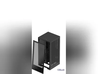 Datorchassi NZXT H1 svart