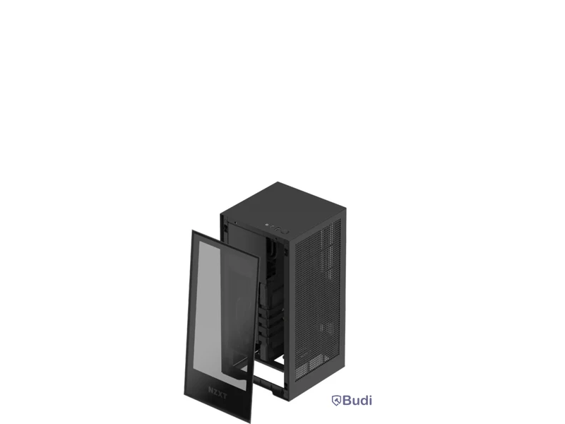 Datorchassi NZXT H1 svart