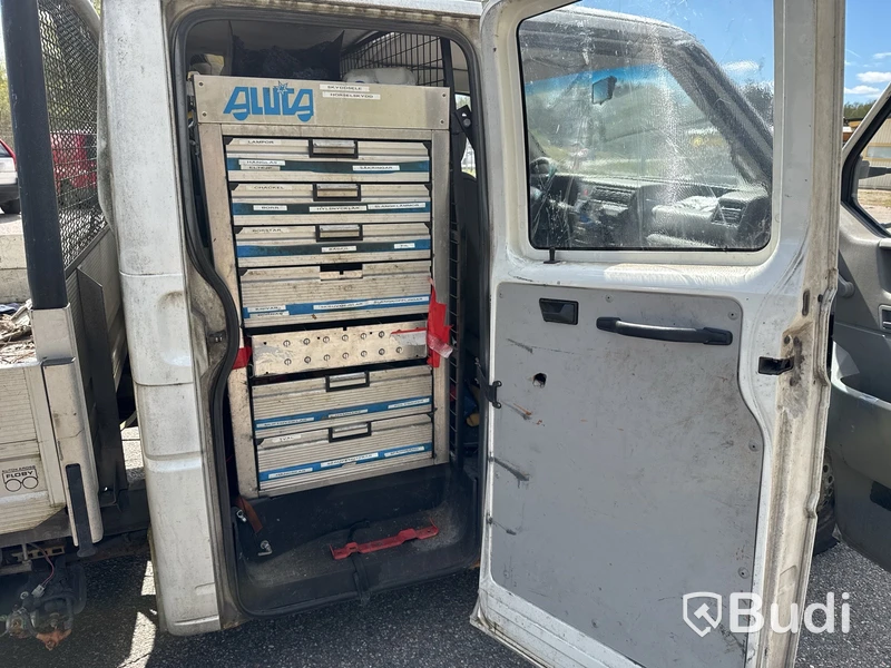 Kranbil VW Transporter T4 2.5 TDI Pickup (88hk), 2000