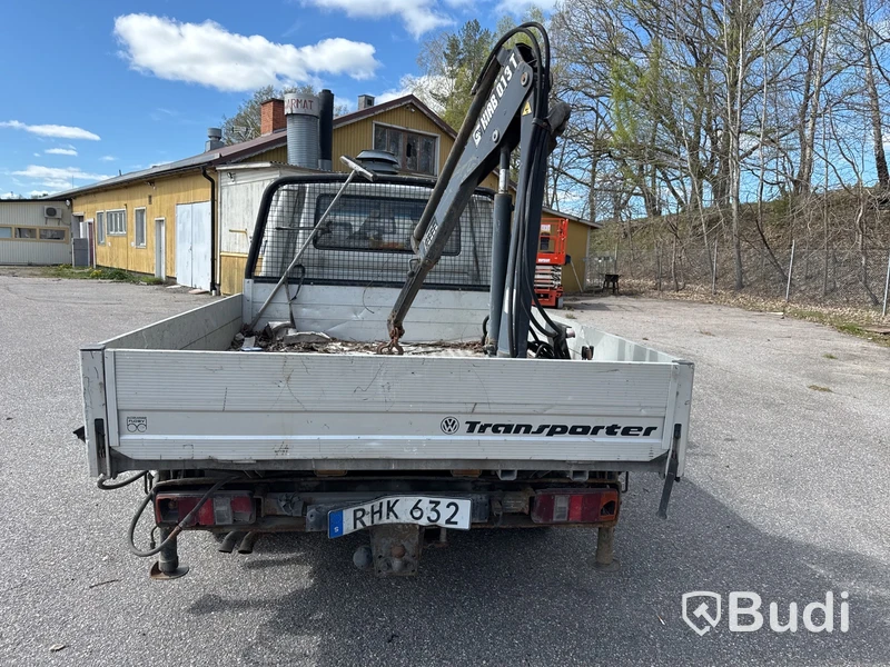 Kranbil VW Transporter T4 2.5 TDI Pickup (88hk), 2000