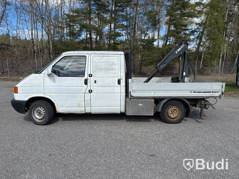 Kranbil VW Transporter T4 2.5 TDI Pickup (88hk), 2000