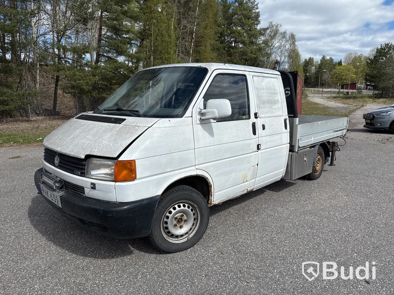 Kranbil VW Transporter T4 2.5 TDI Pickup (88hk), 2000