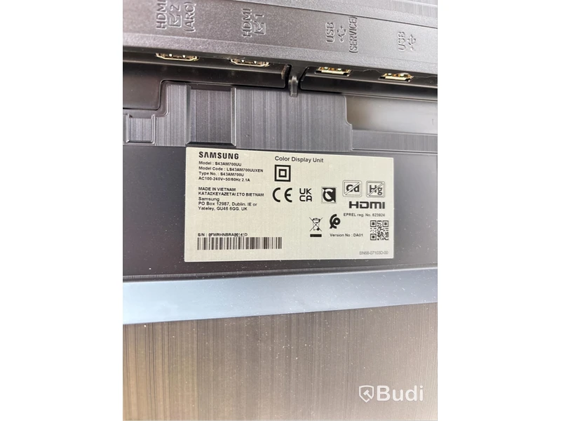 Tv-skärm Samsung, 43 tum