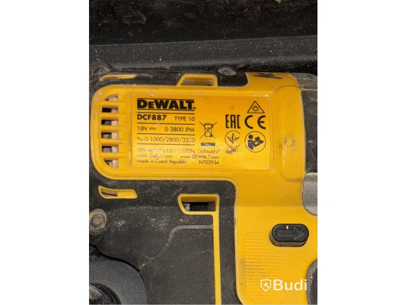Verktygspaket Dewalt, DCF887, DCD777