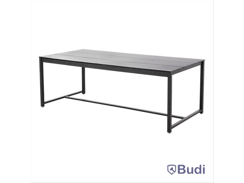 MATBORD SENSUM ASKEBY 200X100CM SVART