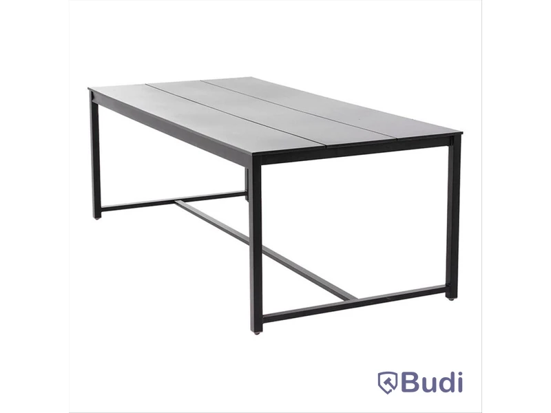MATBORD SENSUM ASKEBY 200X100CM SVART