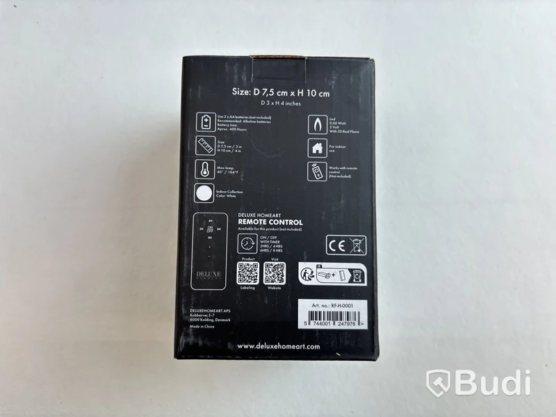 Parti med LED-blockljus och 1 st. LED-gran Deluxe Homeart och Star, olika modeller