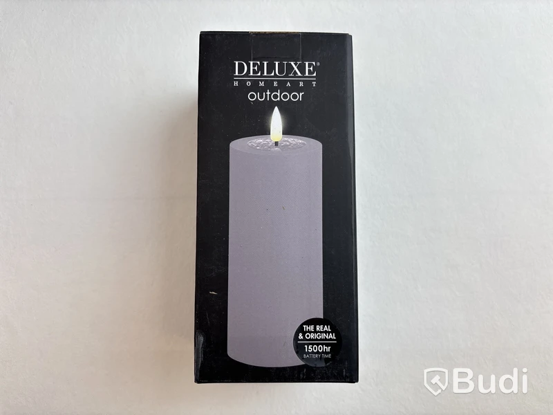 Parti med LED-blockljus Deluxe Homeart, olika storlekar