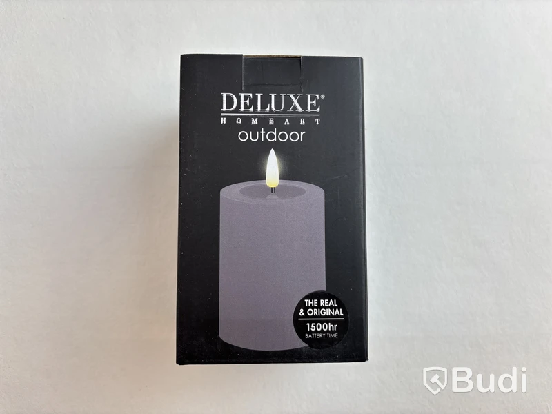 Parti med LED-blockljus Deluxe Homeart, olika storlekar
