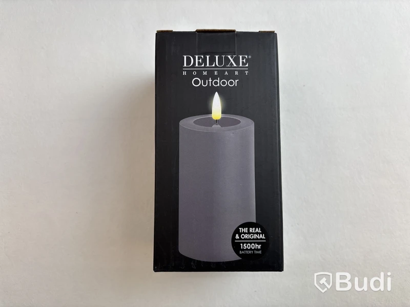 Parti med LED-blockljus Deluxe Homeart, olika storlekar