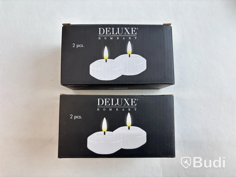 Parti med LED-ljus Deluxe Homeart, olika modeller och färger