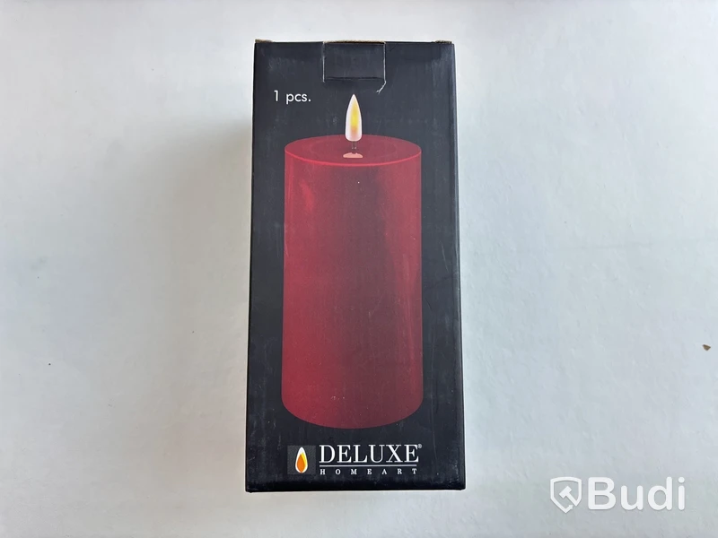 4 st. LED-blockljus Deluxe Homeart