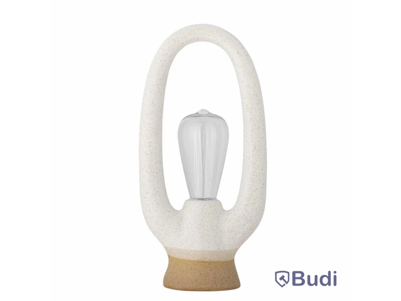 Bärbar lampa Bloomingville, Latifa, Vit