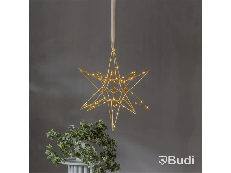 Stjärna Star trading, Lizzy, 60 LED, Guld