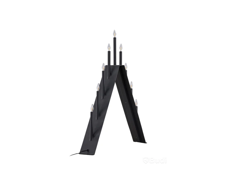 Adventsljusstake Venture Home, Åre, 64 cm, svart
