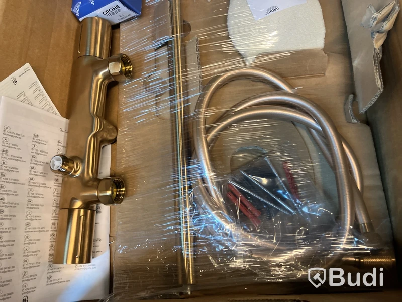 Termostatiskt duschsystem Grohe, Euphoria 310, 26075DL0, Borstad warm sunset