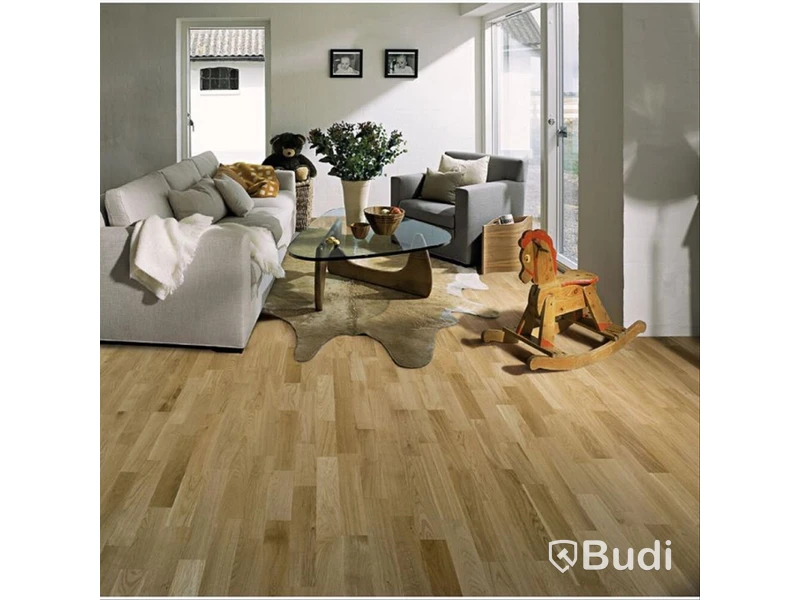 2 st. Förp. Parkettgolv Kährs, Ek Lecco, mattlack, 3-stav, 3,4m²/ pkt