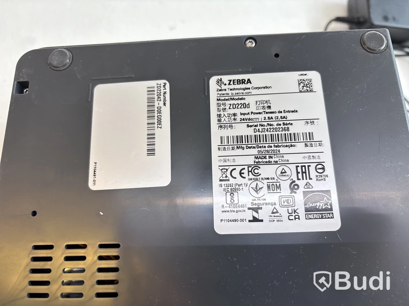 Etikettskrivare Zebra, ZD220