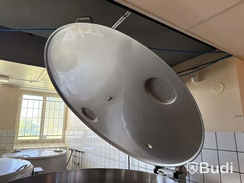 Rostfri jästank med kylslinga Wedholms | 1250 L